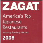 ZAGAT 2008 Award for Japanese Palace