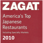ZAGAT 2010 Award for Japanese Palace