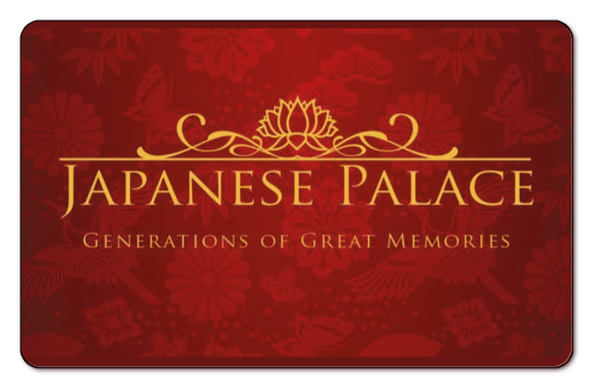 Japanese Palace GIft Card